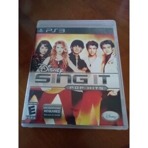 Disney Sing It: Pop Hits for PS3 Console!